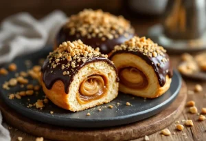 Attention, ce dessert caramel-chocolat aux cacahuètes est « interdit » si vous aimez trop le plaisir
