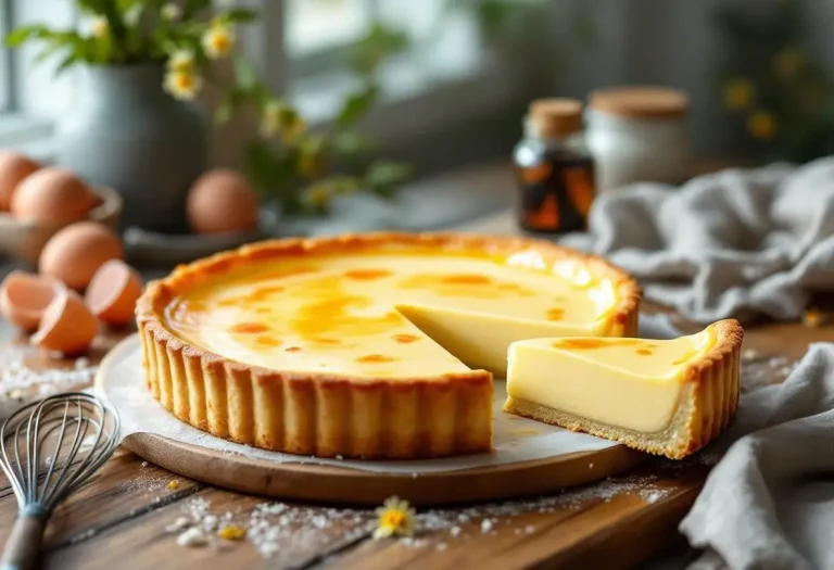 Attention : cette tarte prête en 15 min fait oublier le flan à tous vos invités Attention : cette tarte prête en 15 min fait oublier le flan à tous vos invités