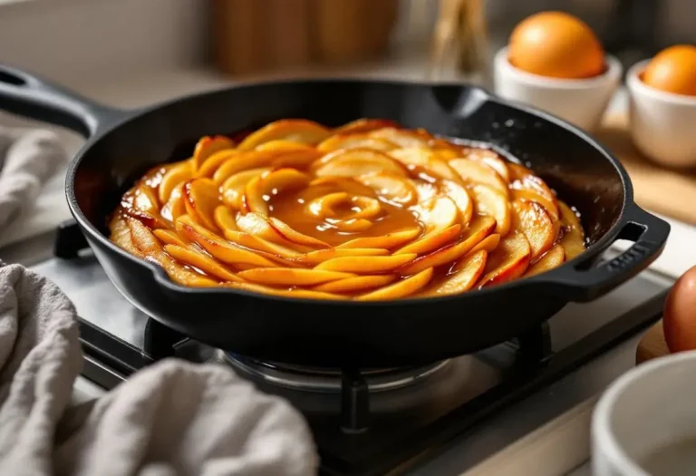 Ce gâteau aux pommes à la poêle (prêt en 10 min, sans four) va vous rendre complètement accro Ce gâteau aux pommes à la poêle (prêt en 10 min, sans four) va vous rendre complètement accro