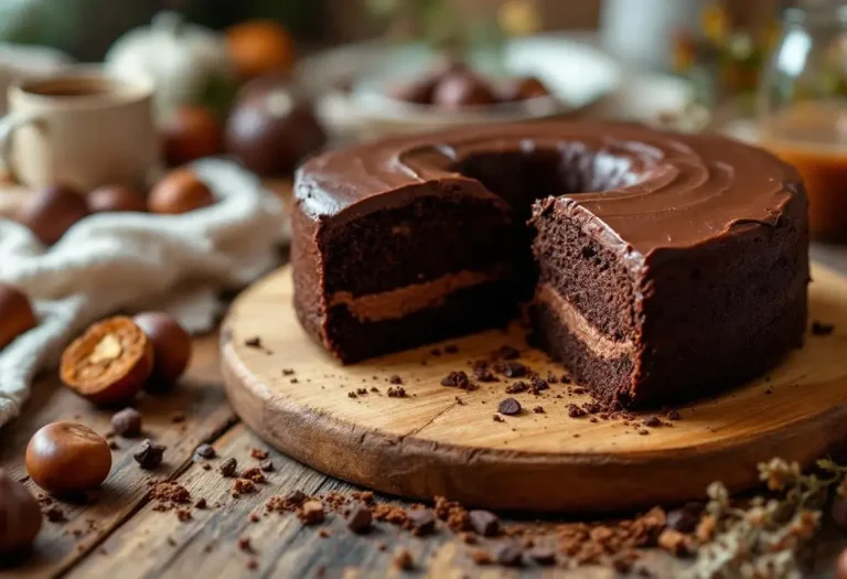 Chocolat noir + crème de marrons : le gâteau fondant d’automne qui va vous rendre irrésistiblement accro Chocolat noir + crème de marrons : le gâteau fondant d’automne qui va vous rendre irrésistiblement accro