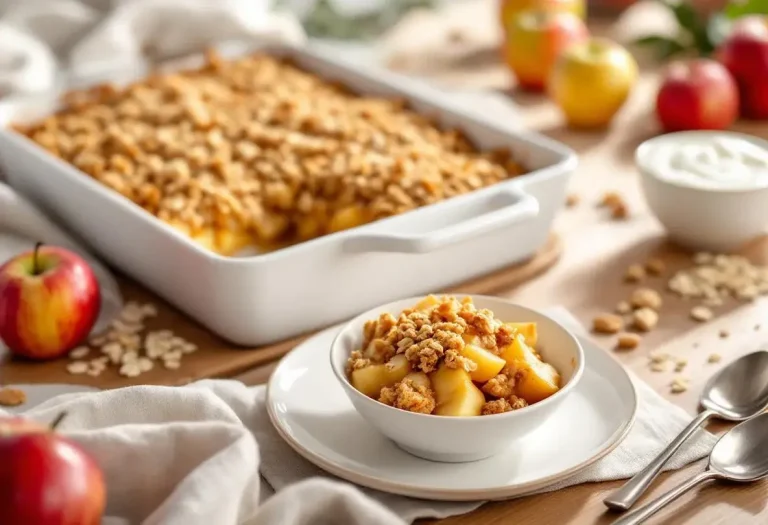 Crumble aux pommes sans beurre : l’astuce légère (et incroyablement gourmande) que vous attendiez Crumble aux pommes sans beurre : l’astuce légère (et incroyablement gourmande) que vous attendiez