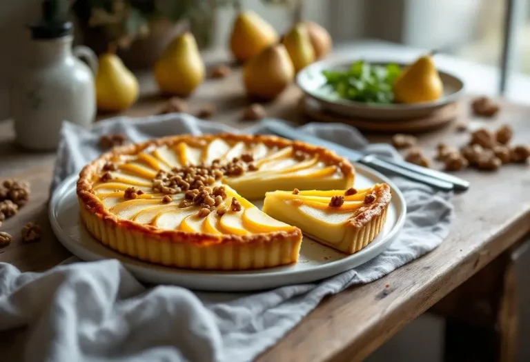 Tarte poire-Roquefort aux noix : l’incroyable sucré-salé d’automne que vous regretterez de ne pas avoir testé Tarte poire-Roquefort aux noix : l’incroyable sucré-salé d’automne que vous regretterez de ne pas avoir testé