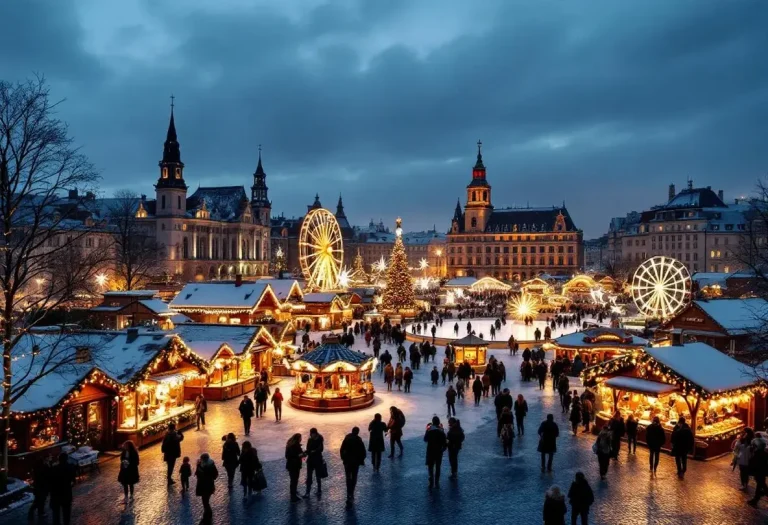 280 000 m2 de magie : le plus grand marché de Noël d’Europe vient d’ouvrir – et il est à seulement 2h40 de Paris