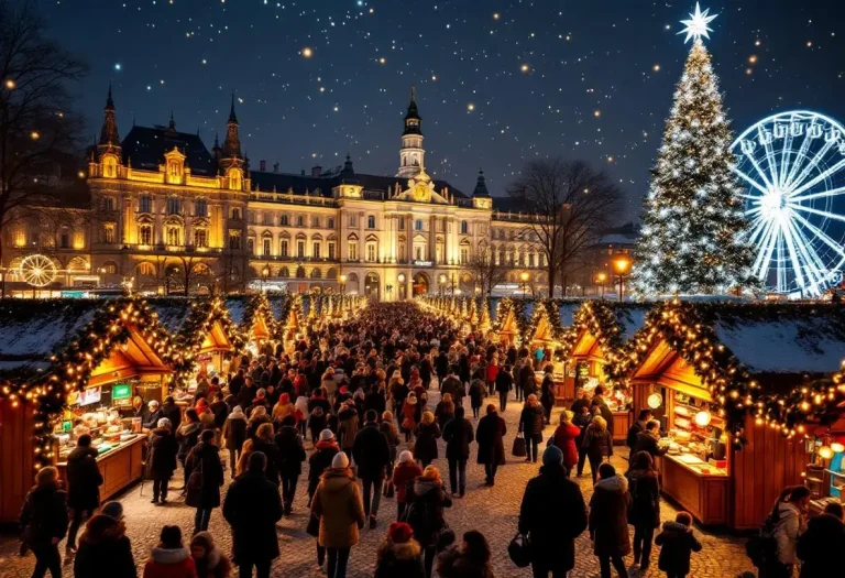 280 000 m2 de magie : le plus grand marché de Noël d’Europe vient d’ouvrir – à seulement 2h40 en train de Paris