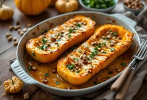 Attention : cette courge butternut tranchée comme un rôti et cuite comme un gratin va changer votre automne