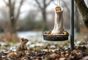 Attention, vos oiseaux sont en danger : ce simple savon dans une chaussette peut vraiment les protéger