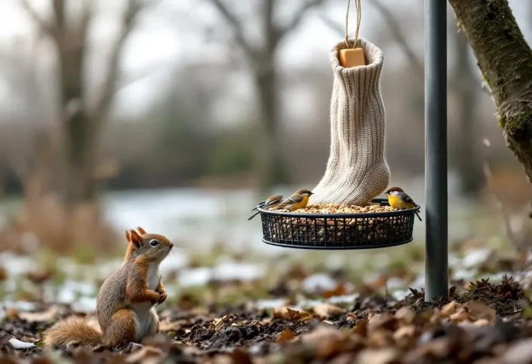 Attention, vos oiseaux sont en danger : ce simple savon dans une chaussette peut vraiment les protéger