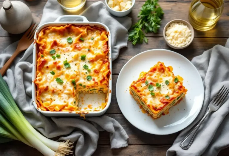 Bon et pas cher : la recette réconfortante des lasagnes de poireaux, bleu de Solaize et saumon Bon et pas cher : la recette réconfortante des lasagnes de poireaux, bleu de Solaize et saumon