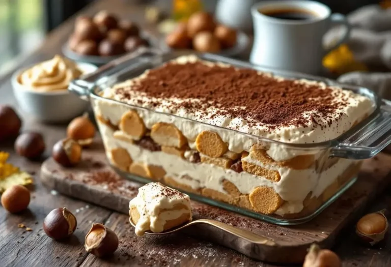 Ce tiramisu à la crème de marrons va vous rendre accro dès la première cuillère !