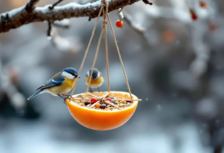 Cet hiver, transformez une simple orange en irrésistible aimant à oiseaux Cet hiver, transformez une simple orange en irrésistible aimant à oiseaux