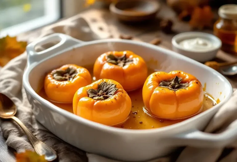 Cet incroyable kaki rôti de Laurent Mariotte va devenir votre dessert d’automne préféré (fondant, parfumé, impossible d’y résister) Cet incroyable kaki rôti de Laurent Mariotte va devenir votre dessert d’automne préféré (fondant, parfumé, impossible d’y résister)