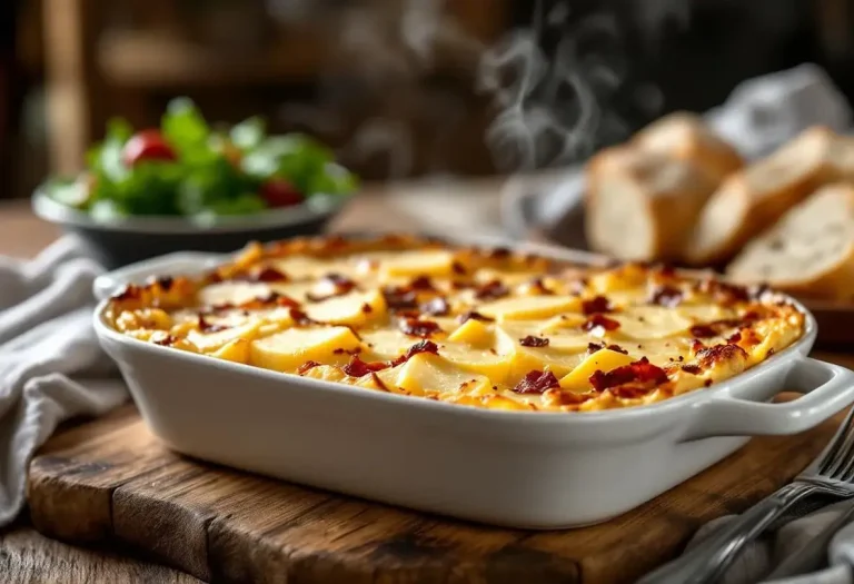 Croustillant, fondant, coulant : ce gratin de pommes de terre au camembert coche toutes les cases du plaisir gourmand Croustillant, fondant, coulant : ce gratin de pommes de terre au camembert coche toutes les cases du plaisir gourmand