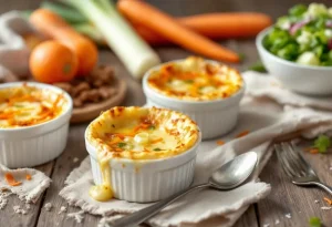 Délice fondant et couleurs d’hiver : la recette express de flans poireaux-carottes qui réconcilient saveur et légèreté au dîner