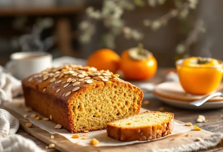 Du moelleux, du fruité et du réconfort : ce cake kaki-amande transforme le goûter d’hiver en nuage de douceur