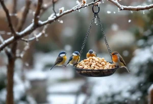 En décembre, ce petit aliment du placard que les jardiniers négligent peut vraiment sauver les oiseaux de leur jardin