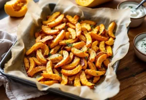 Frites de courge au parmesan : l’astuce saine (et bluffante) pour oublier les frites classiques