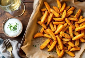 Frites de courge au parmesan : l’astuce saine (et bluffante) pour remplacer les frites classiques