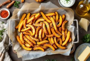 Frites de courge butternut au parmesan : l’astuce gourmande (et saine) qui va remplacer vos frites d’automne