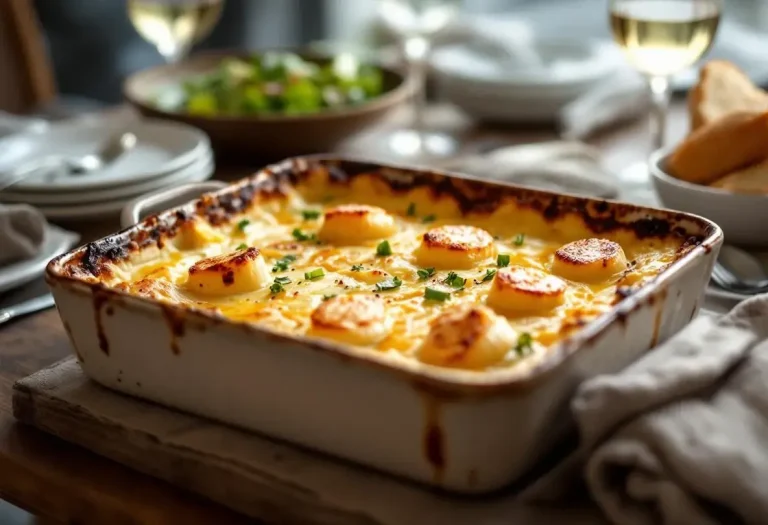 Gratin poireaux–Saint-Jacques : si facile à préparer, mais digne d’un vrai repas de fête Gratin poireaux–Saint-Jacques : si facile à préparer, mais digne d’un vrai repas de fête