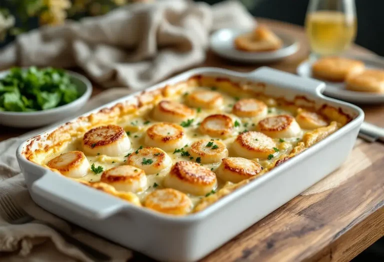 Gratin poireaux–Saint-Jacques : « si simple à faire, mais digne d’un vrai repas de fête » Gratin poireaux–Saint-Jacques : « si simple à faire, mais digne d’un vrai repas de fête »