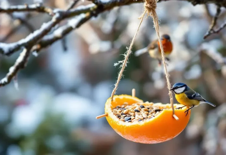 « Je l’ai posée hier, ils sont revenus dès ce matin » : cette mangeoire maison à faire en 5 minutes devient un véritable aimant irrésistible pour les oiseaux