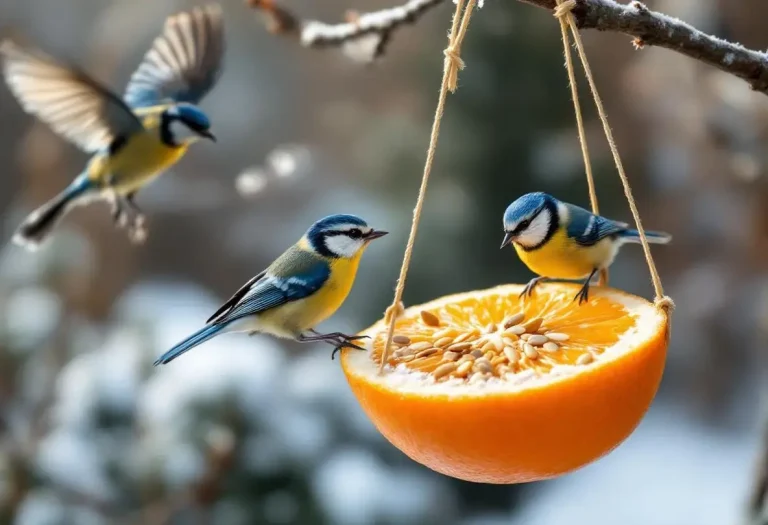 « Je l’ai posée hier, ils sont revenus dès ce matin » : cette mangeoire maison à faire en 5 minutes devient un véritable aimant à oiseaux