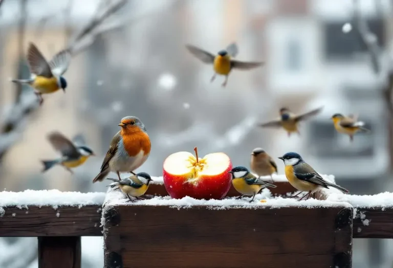 "La magie opère en quelques minutes" : ce simple geste suffit pour voir les oiseaux affluer sur votre balcon cet hiver