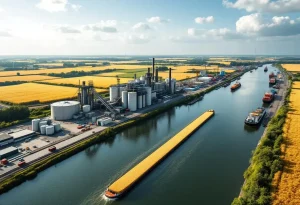 « Les fermes à saumon norvégiennes sont de bons clients » : l’amidonnerie de Tereos dope le trafic sur l’axe Seine