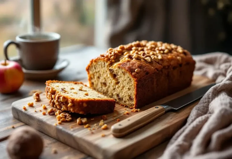 Moelleux à cœur, croustillant dehors : ce cake pomme-noix est la plus belle chose qui puisse arriver en novembre Moelleux à cœur, croustillant dehors : ce cake pomme-noix est la plus belle chose qui puisse arriver en novembre
