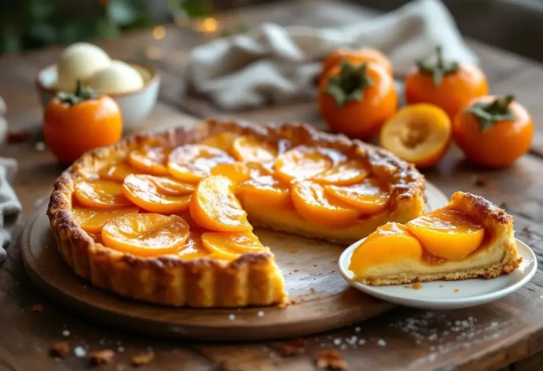 Moelleux, fondant, délicieusement parfumé : ce dessert aux kakis va bousculer vos souvenirs de tartes tatin classiques Moelleux, fondant, délicieusement parfumé : ce dessert aux kakis va bousculer vos souvenirs de tartes tatin classiques