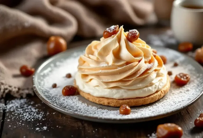 Mont-Blanc : le dessert d’hiver par excellence, ultra fondant et généreux en crème de marrons Mont-Blanc : le dessert d’hiver par excellence, ultra fondant et généreux en crème de marrons