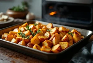 Ni crues ni sèches : l’astuce d’un chef aux 11 étoiles pour des pommes de terre au four express et ultra croustillantes