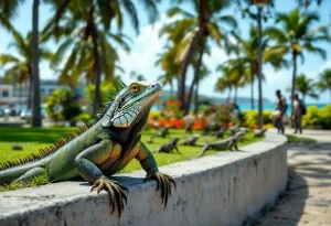 «On ne prend pas de plaisir à les éliminer» : en Martinique, comment l’iguane rayé fait dérailler toute la biodiversité