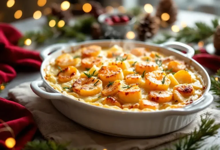 Oubliez la dinde : ce gratin Saumon & Saint-Jacques est le plat de Noël rêvé Oubliez la dinde : ce gratin Saumon & Saint-Jacques est le plat de Noël rêvé