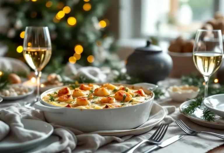 Oubliez la dinde : ce gratin ultra crémeux Saumon & Saint-Jacques sera votre plat de Noël idéal Oubliez la dinde : ce gratin ultra crémeux Saumon & Saint-Jacques sera votre plat de Noël idéal