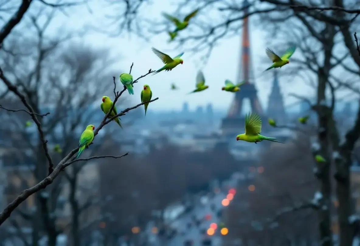 Perruches vertes : d'où viennent ces oiseaux exotiques qui ont conquis Paris et l'Île-de-France ? Perruches vertes : d'où viennent ces oiseaux exotiques qui ont conquis Paris et l'Île-de-France ?