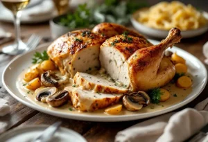 Poularde aux morilles : la recette gourmande pour un repas de fête inoubliable !