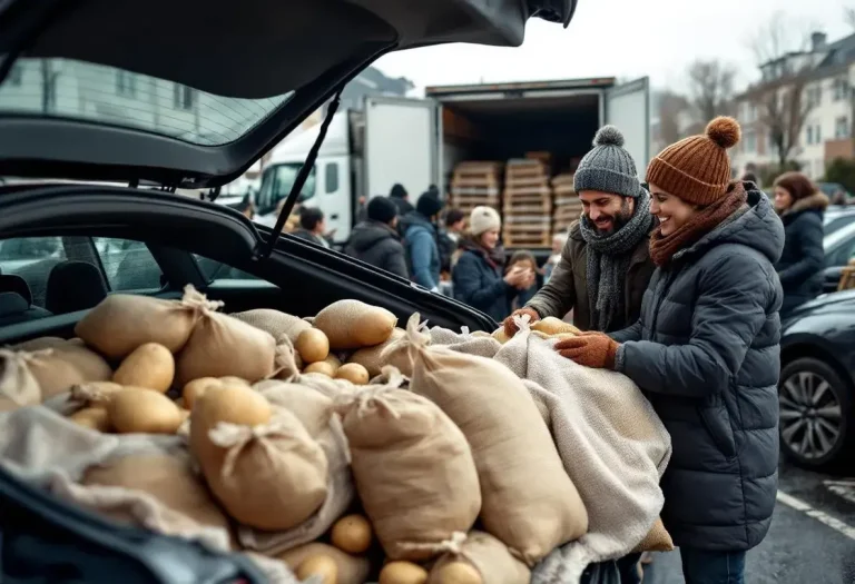 REPORTAGE. « On a des gens qui viennent pour toute leur famille » : en Île-de-France, le succès fou de la pomme de terre locale
