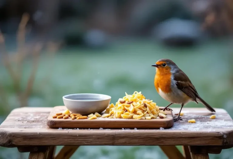 Rouges-gorges au jardin : ce soir, mettez dehors cet aliment de base à 3 centimes que presque tous les jardiniers oublient Rouges-gorges au jardin : ce soir, mettez dehors cet aliment de base à 3 centimes que presque tous les jardiniers oublient