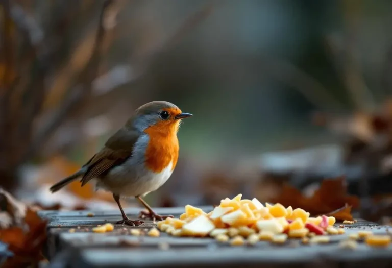 Rouges-gorges au jardin : ce soir, sortez dehors cet aliment de base à 3 centimes, que la plupart des jardiniers oublient