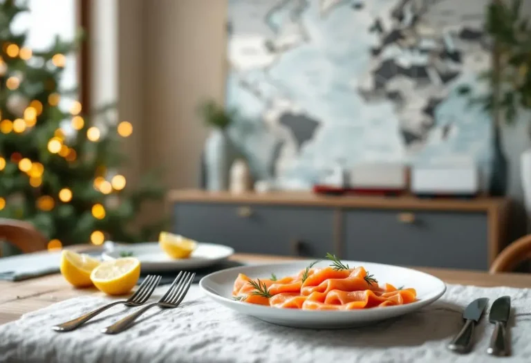 Saviez-vous que votre saumon fumé "de Norvège" vient parfois de beaucoup, beaucoup plus loin que prévu pour les fêtes ? Saviez-vous que votre saumon fumé "de Norvège" vient parfois de beaucoup, beaucoup plus loin que prévu pour les fêtes ?