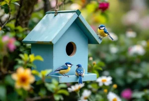 Seule cette couleur de nichoir attire à coup sûr des oiseaux par dizaines dans votre jardin : à vos pinceaux !