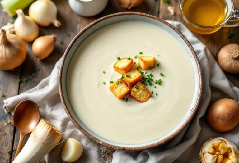 « Une de mes soupes préférées » : ce velouté blanc ultra fondant, riche en goût et bon pour la santé « Une de mes soupes préférées » : ce velouté blanc ultra fondant, riche en goût et bon pour la santé
