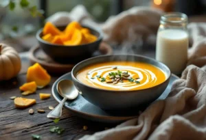 Velouté courge-coco : la recette ultra crémeuse (et express) qui réchauffe vos soirées d’automne