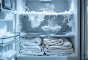 Adieu la glace dans le congélateur : l’astuce simple et imparable pour un appareil propre, efficace et sans givre