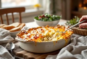 Blanc de poulet en gratin à la crème : un plat réconfortant qui rappelle les repas de grand‑mère en plein hiver