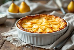 Ce dessert chaud aux poires, méconnu et ultra fondant, pourrait bien détrôner le clafoutis : redécouvrez le gargouilleau