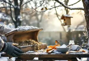 Ce geste hivernal oublié qui abîme vos abris et vous prive d'un jardin plein d'oiseaux au printemps