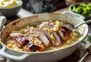 Ce rôti de porc cuit au lait est si fondant qu’on le mange à la cuillère