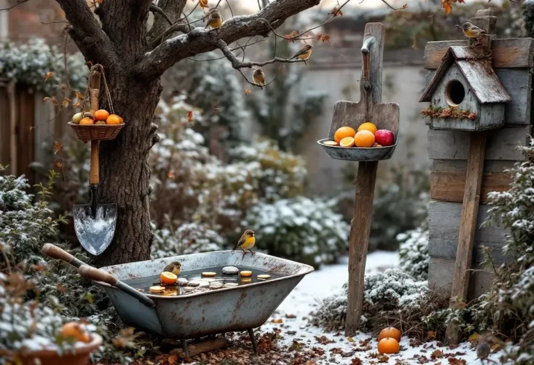 Ces vieux outils de jardin que vous alliez jeter vont devenir le refuge préféré des oiseaux cet hiver Ces vieux outils de jardin que vous alliez jeter vont devenir le refuge préféré des oiseaux cet hiver